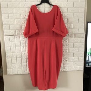 Coral ASOS Dress